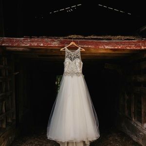 Wedding Dress and Veil